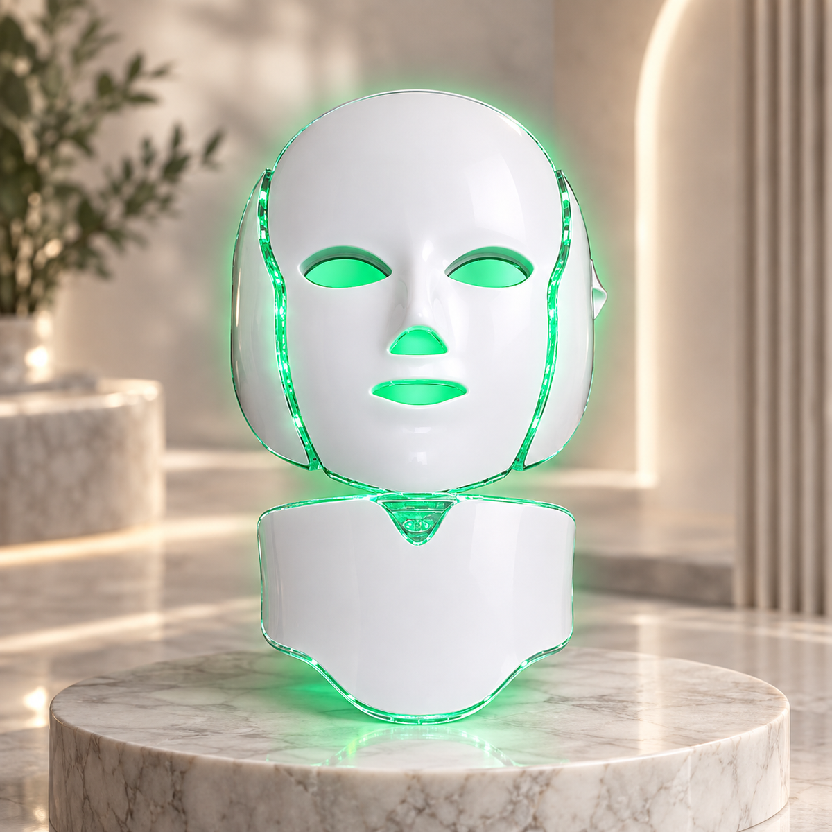 Mascarilla LED Facial y Cuello · Femme Velisse